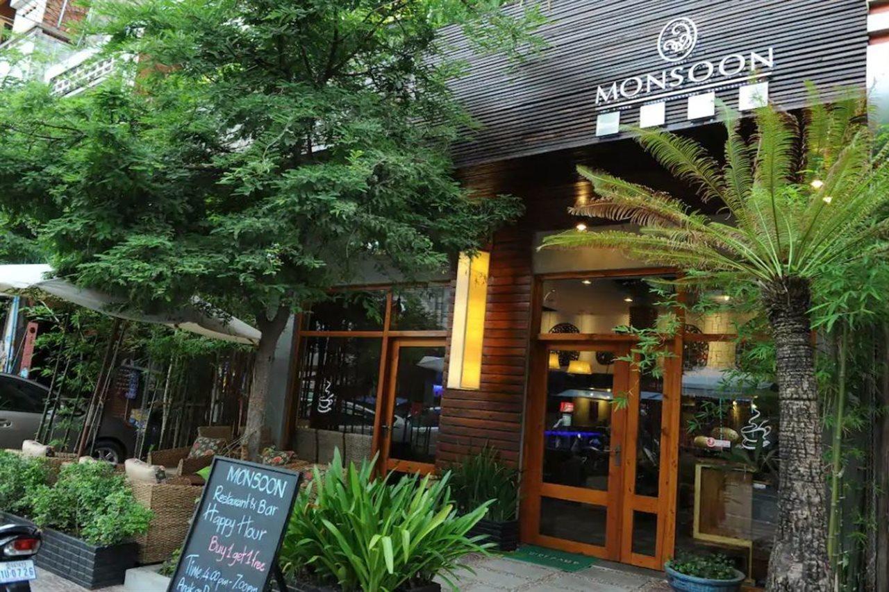 Monsoon Boutique Hotel y Spa Phnom Penh Exterior foto